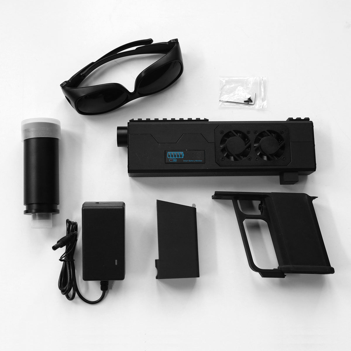 JGX11-130 Custom Handheld DIY Laser Toy (Black Single Battery)