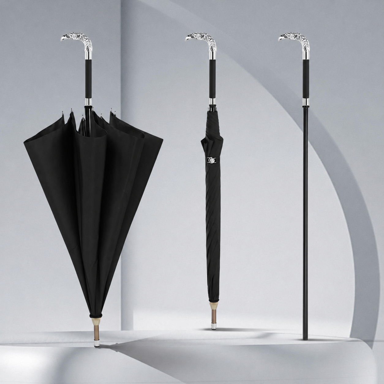 Luxury Umbrella with Eagle Handle Model 302