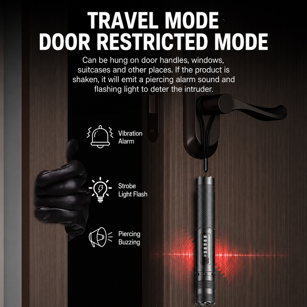 Flashlight with a stun feature, great fo self-defense, easy to carry