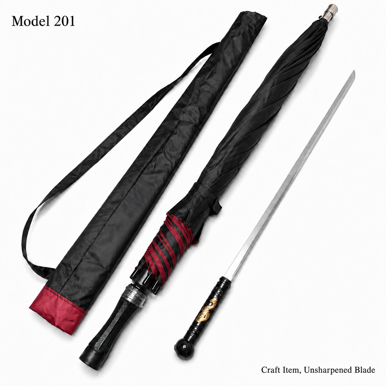 Collectible Craft Item Traditional Sword Umbrella Model 201