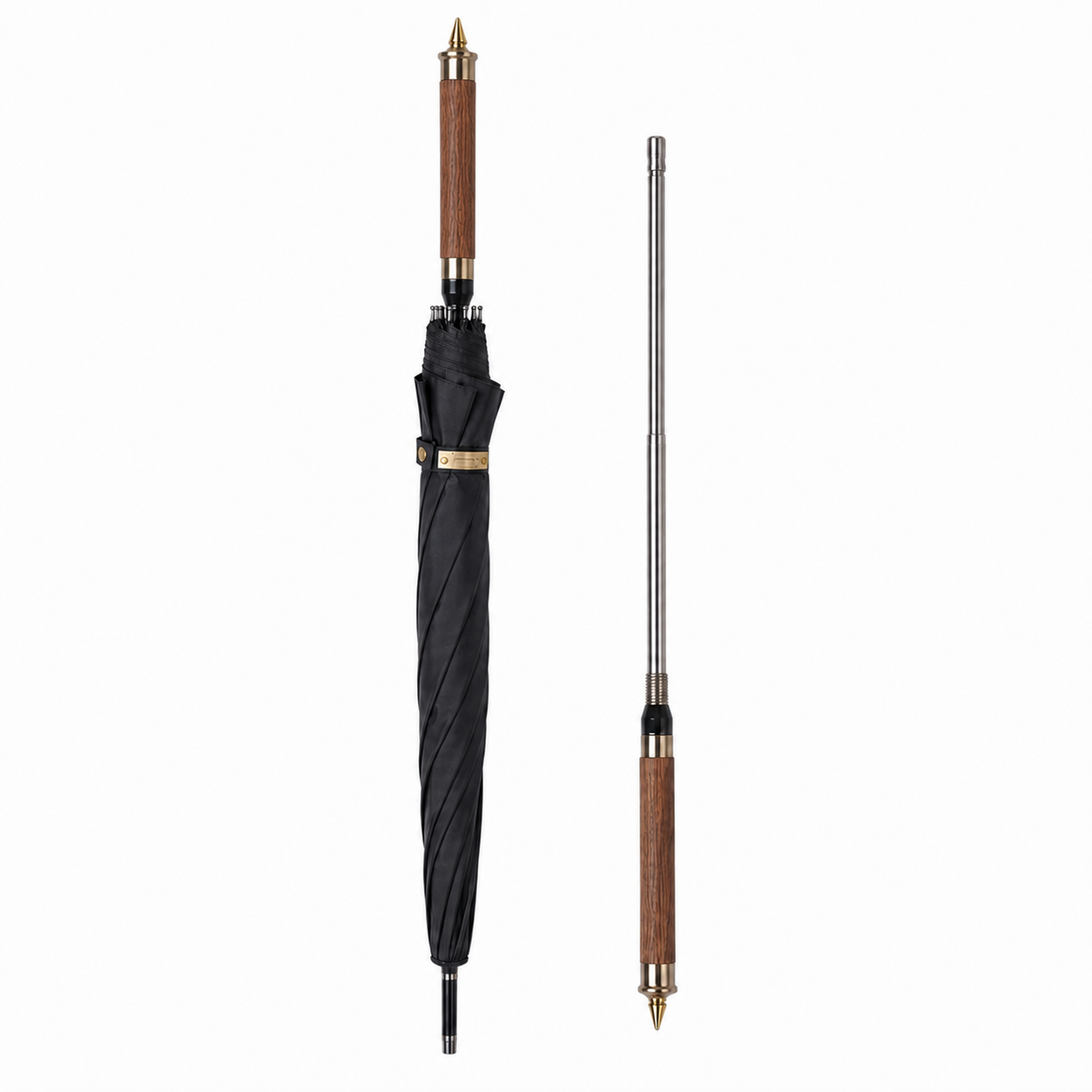Chinese Antique Style Umbrella Rod Model 103