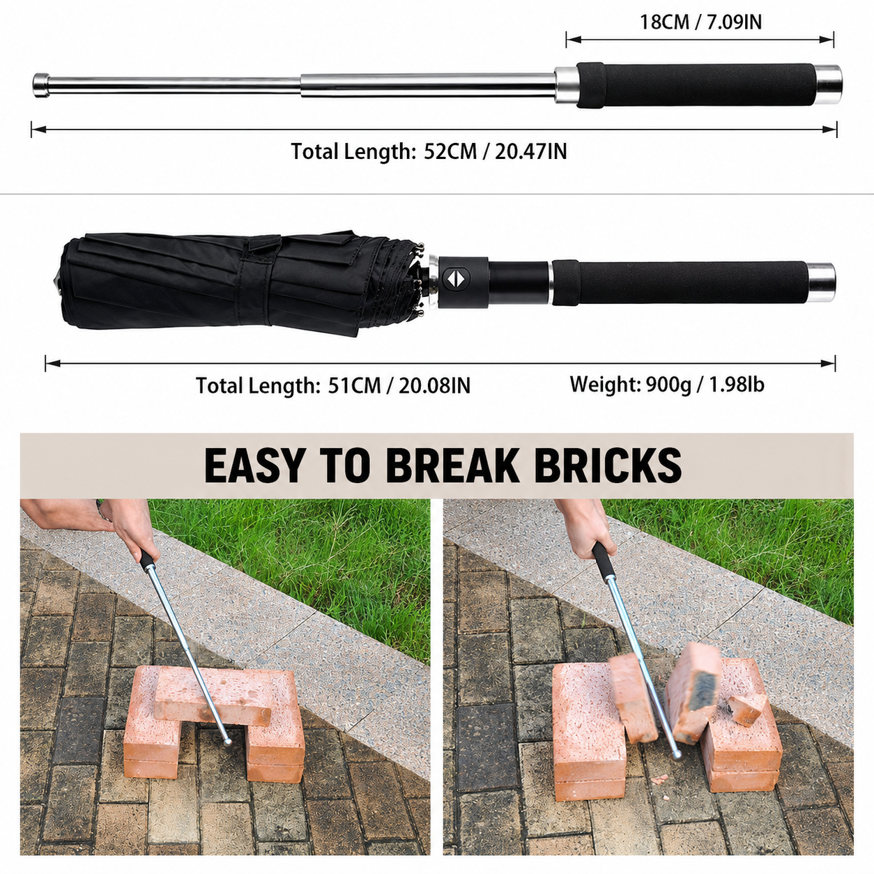 Automatic Folding Umbrella MODEL 401