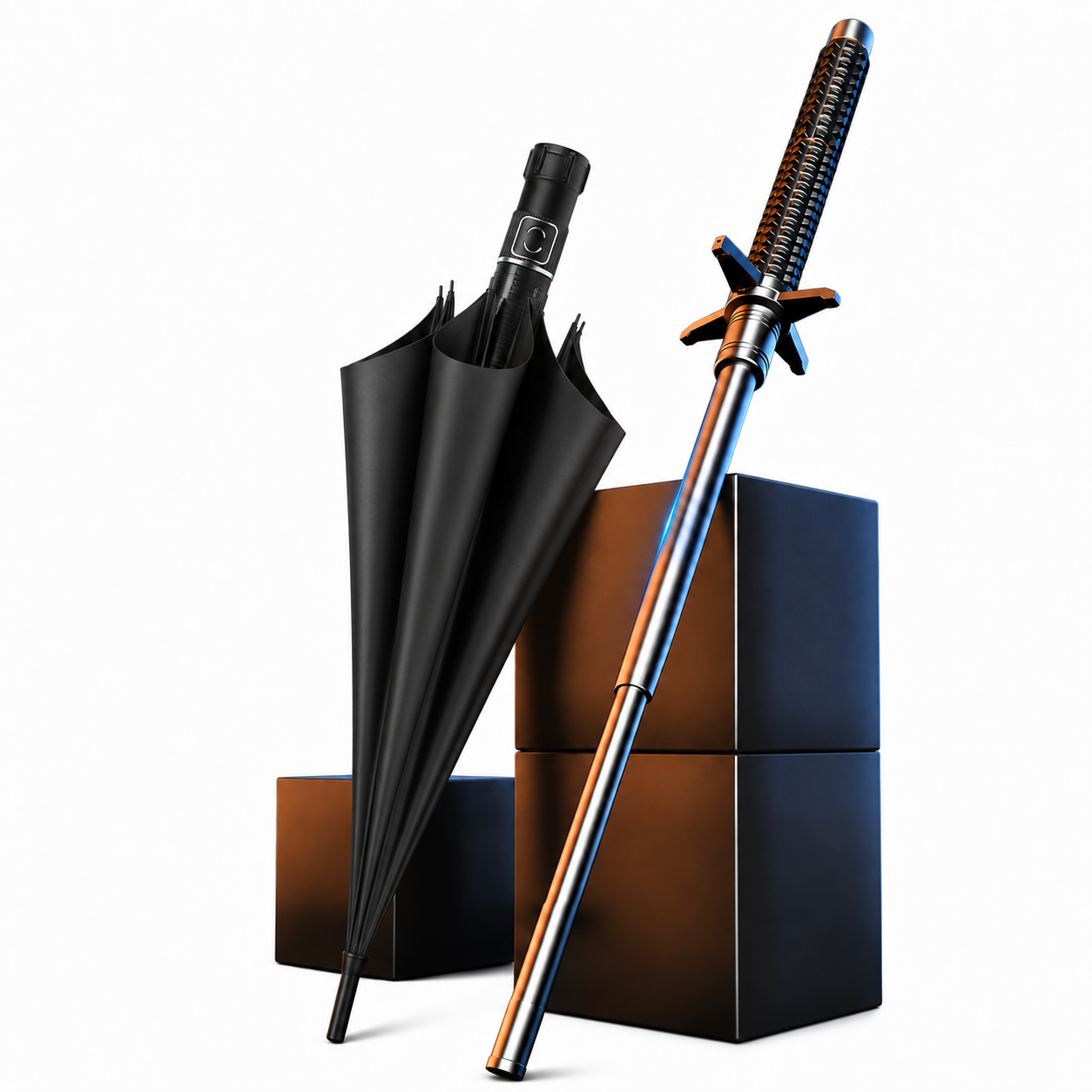 Umbrella with Removable Metal Rod Model 105
