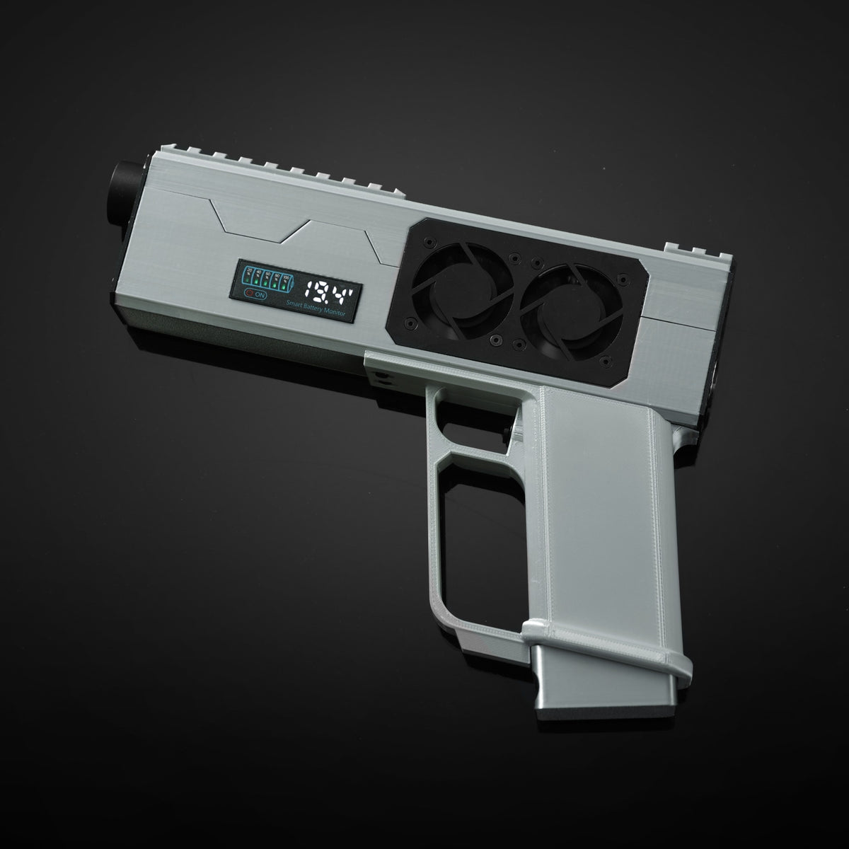 JGX22-130 Custom Handheld DIY Laser Toy (Silver Two Battery)
